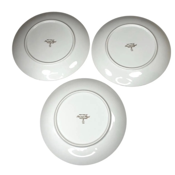 Fitz and Floyd Calla Lily Porcelain Plates 7.5” Lot of 3 - Picture 2 of 7